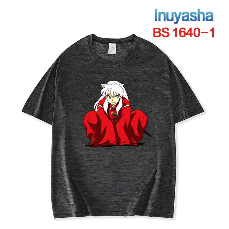 Inuyasha  New ice silk cotton loose and comfortable T-shirt from XS to 5XL BS-1640-1