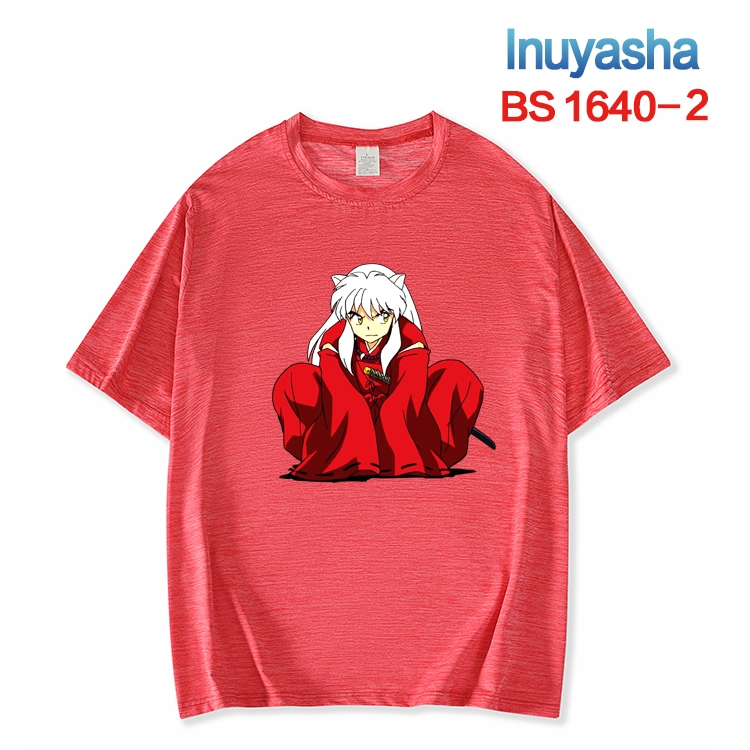 Inuyasha  New ice silk cotton loose and comfortable T-shirt from XS to 5XL BS-1640-2