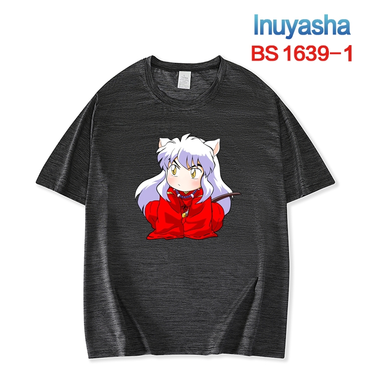 Inuyasha  New ice silk cotton loose and comfortable T-shirt from XS to 5XL BS-1639-1