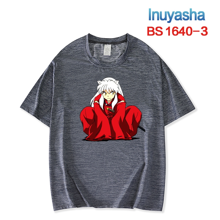 Inuyasha  New ice silk cotton loose and comfortable T-shirt from XS to 5XL BS-1640-3