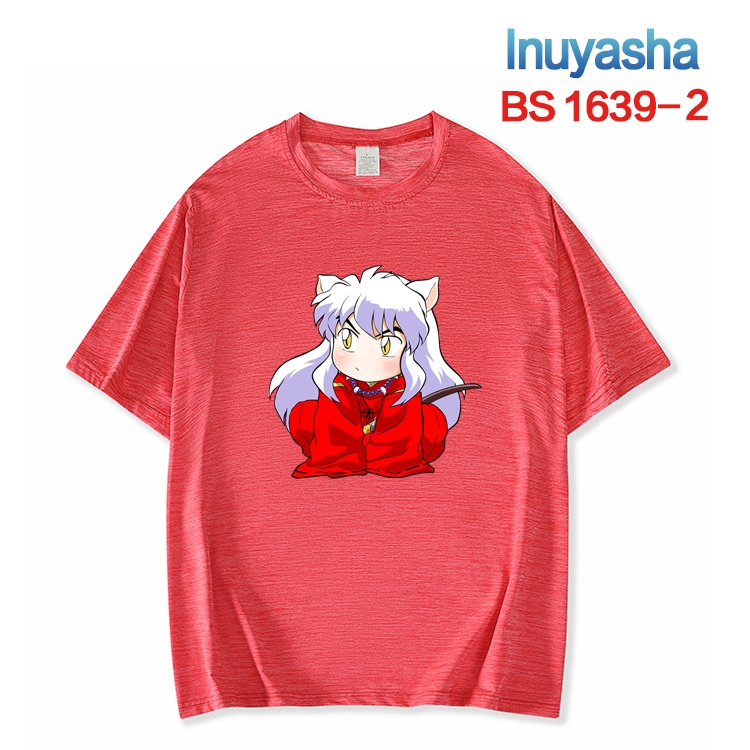 Inuyasha  New ice silk cotton loose and comfortable T-shirt from XS to 5XL BS-1639-2