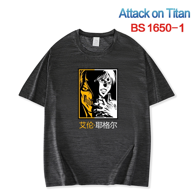 Shingeki no Kyojin New ice silk cotton loose and comfortable T-shirt from XS to 5XL   BS-1650-1