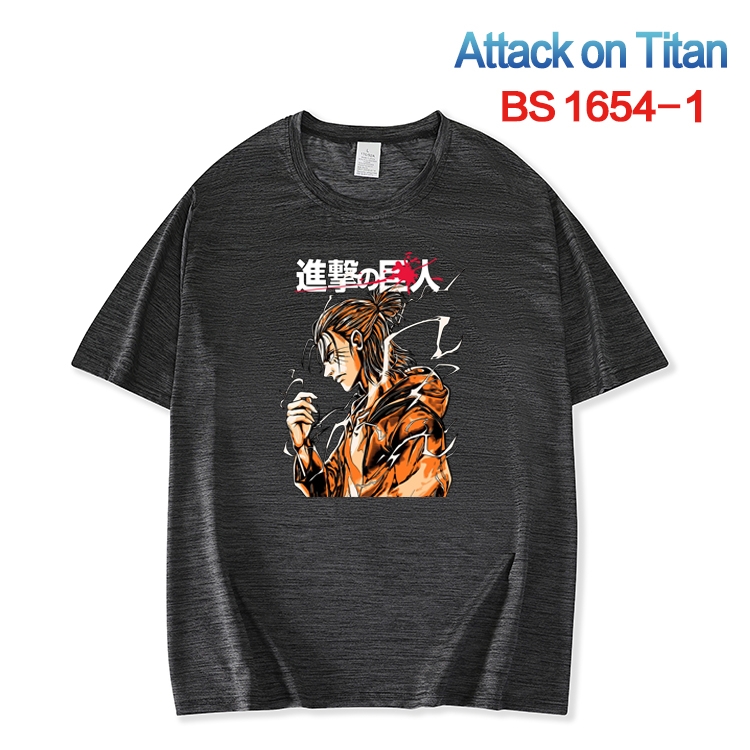 Shingeki no Kyojin New ice silk cotton loose and comfortable T-shirt from XS to 5XL   BS-1654-1