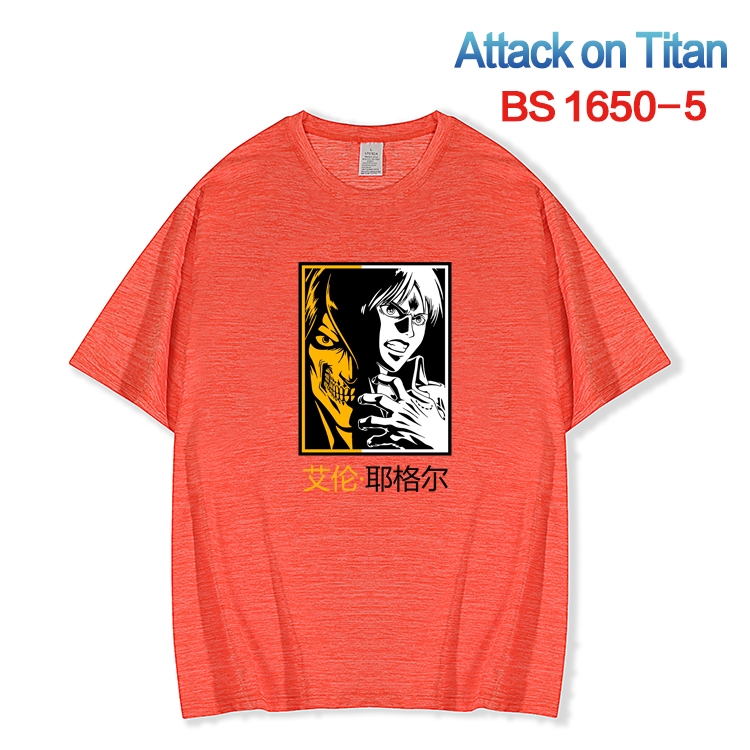 Shingeki no Kyojin New ice silk cotton loose and comfortable T-shirt from XS to 5XL   BS-1650-5