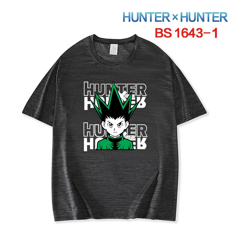 HunterXHunter New ice silk cotton loose and comfortable T-shirt from XS to 5XL BS-1643-1