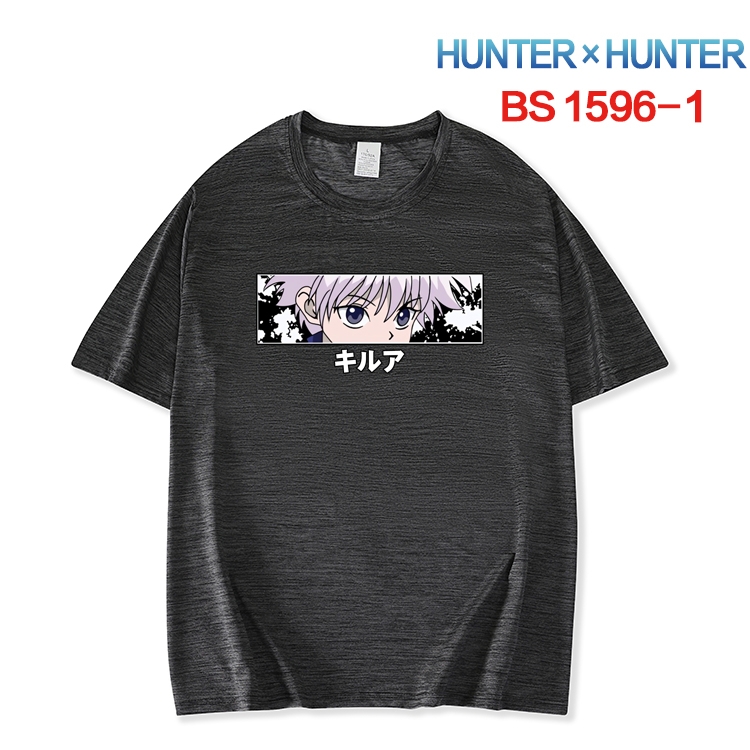 HunterXHunter New ice silk cotton loose and comfortable T-shirt from XS to 5XL BS-1596-1