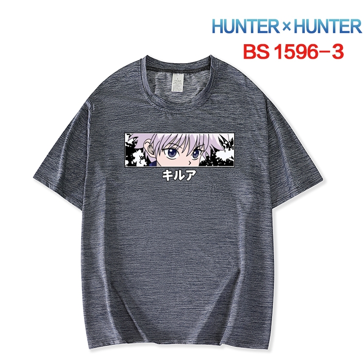 HunterXHunter New ice silk cotton loose and comfortable T-shirt from XS to 5XL  BS-1596-3