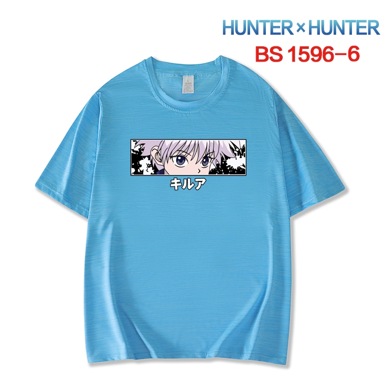 HunterXHunter New ice silk cotton loose and comfortable T-shirt from XS to 5XL BS-1596-6