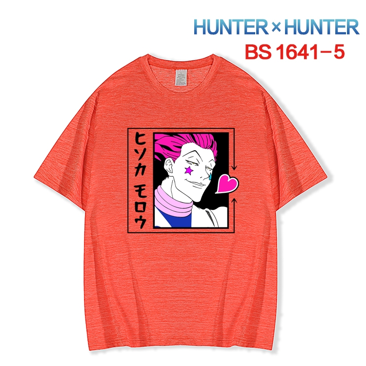 HunterXHunter New ice silk cotton loose and comfortable T-shirt from XS to 5XL  BS-1641-5