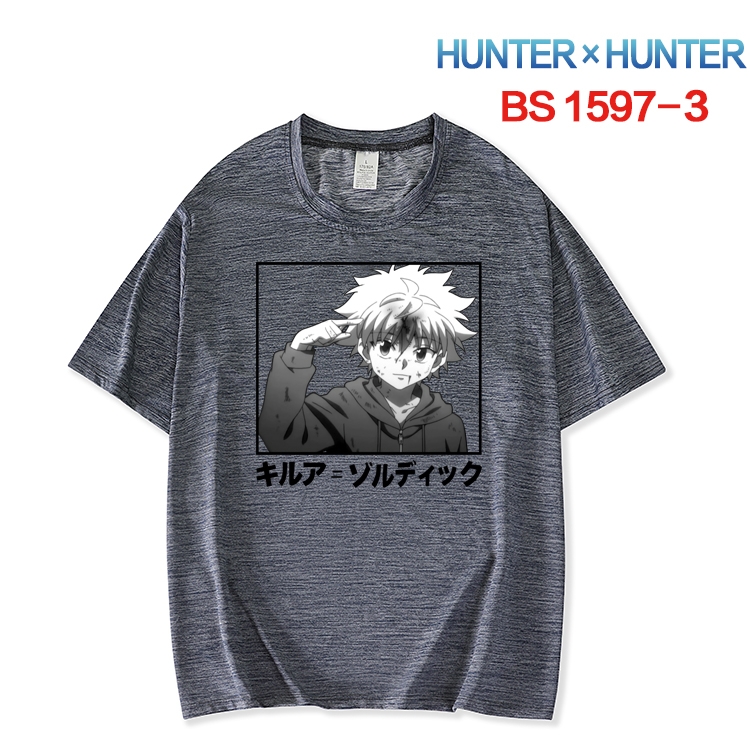 HunterXHunter New ice silk cotton loose and comfortable T-shirt from XS to 5XL  BS-1597-3