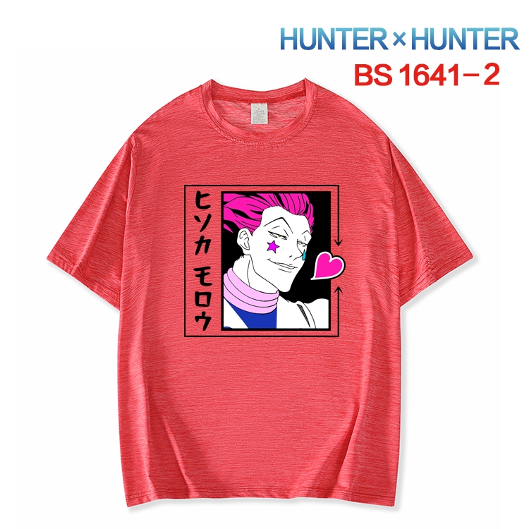 HunterXHunter New ice silk cotton loose and comfortable T-shirt from XS to 5XL  BS-1641-2