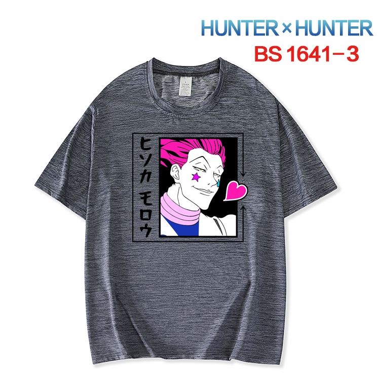 HunterXHunter New ice silk cotton loose and comfortable T-shirt from XS to 5XL  BS-1641-3