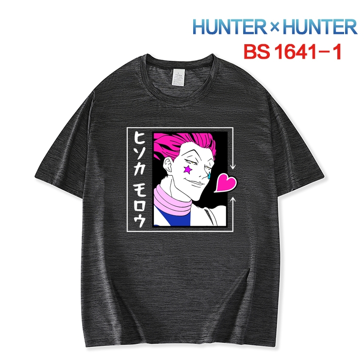 HunterXHunter New ice silk cotton loose and comfortable T-shirt from XS to 5XL  BS-1641-1