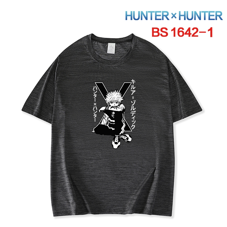 HunterXHunter New ice silk cotton loose and comfortable T-shirt from XS to 5XL BS-1642-1