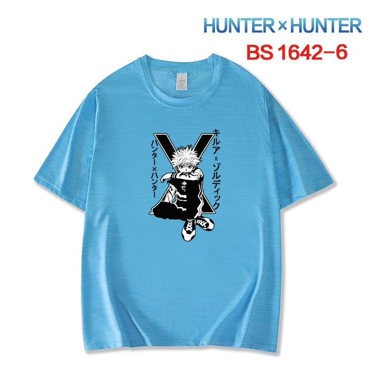 HunterXHunter New ice silk cotton loose and comfortable T-shirt from XS to 5XL BS-1642-6