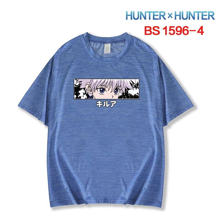 HunterXHunter New ice silk cotton loose and comfortable T-shirt from XS to 5XL  BS-1596-4