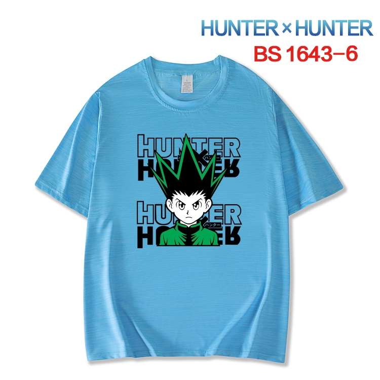 HunterXHunter New ice silk cotton loose and comfortable T-shirt from XS to 5XL  BS-1643-6