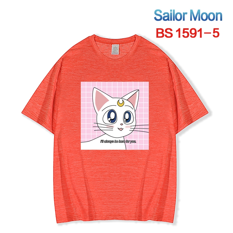 sailormoon New ice silk cotton loose and comfortable T-shirt from XS to 5XL BS-1591-5