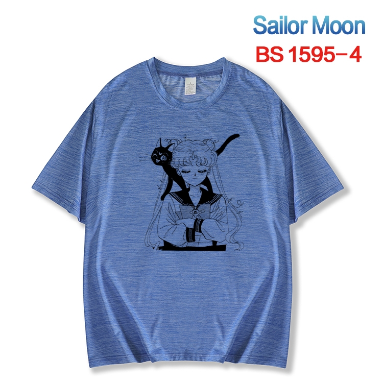 sailormoon New ice silk cotton loose and comfortable T-shirt from XS to 5XL BS-1595-4