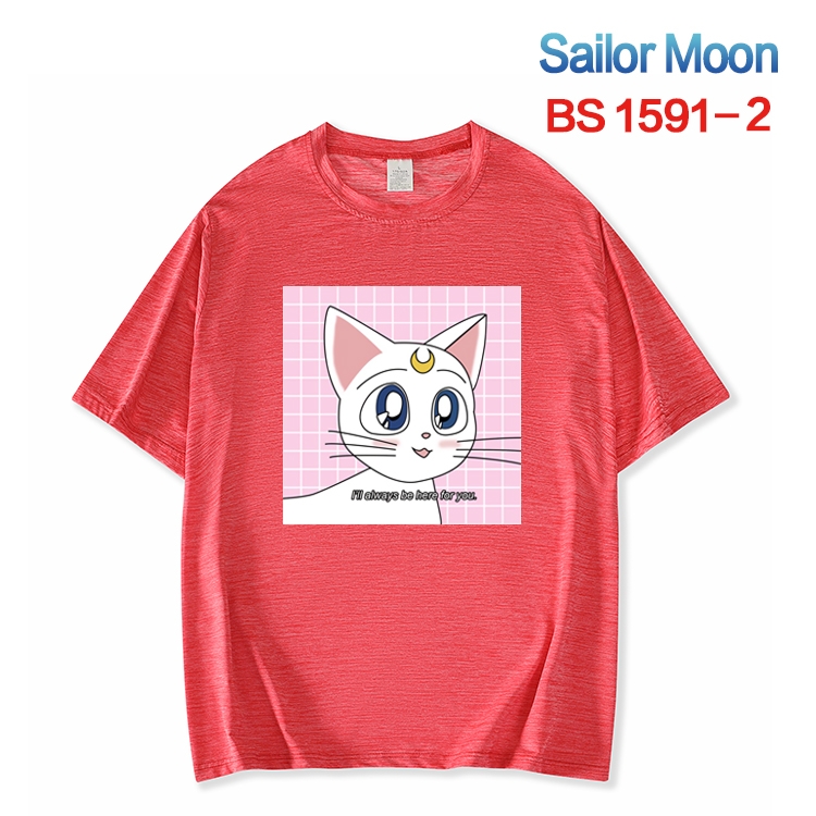 sailormoon New ice silk cotton loose and comfortable T-shirt from XS to 5XL BS-1591-2