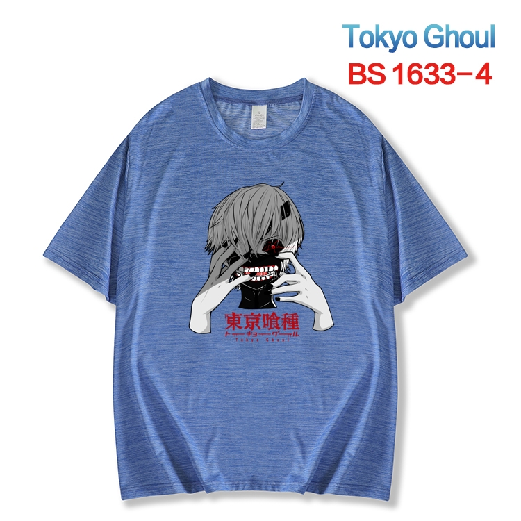 Tokyo Ghoul New ice silk cotton loose and comfortable T-shirt from XS to 5XL  BS-1633-4