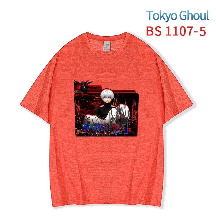 Tokyo Ghoul New ice silk cotton loose and comfortable T-shirt from XS to 5XL BS-1107-5