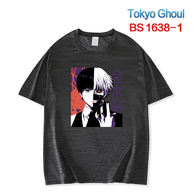 Tokyo Ghoul New ice silk cotton loose and comfortable T-shirt from XS to 5XL BS-1638-1