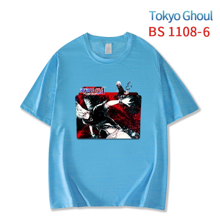 Tokyo Ghoul New ice silk cotton loose and comfortable T-shirt from XS to 5XL BS-1108-6