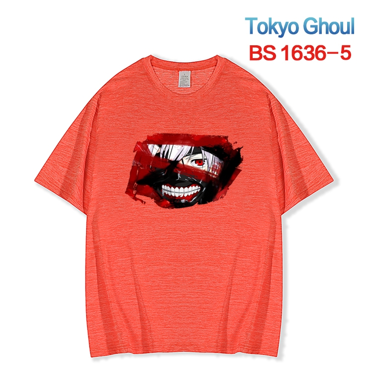 Tokyo Ghoul New ice silk cotton loose and comfortable T-shirt from XS to 5XL BS-1636-5