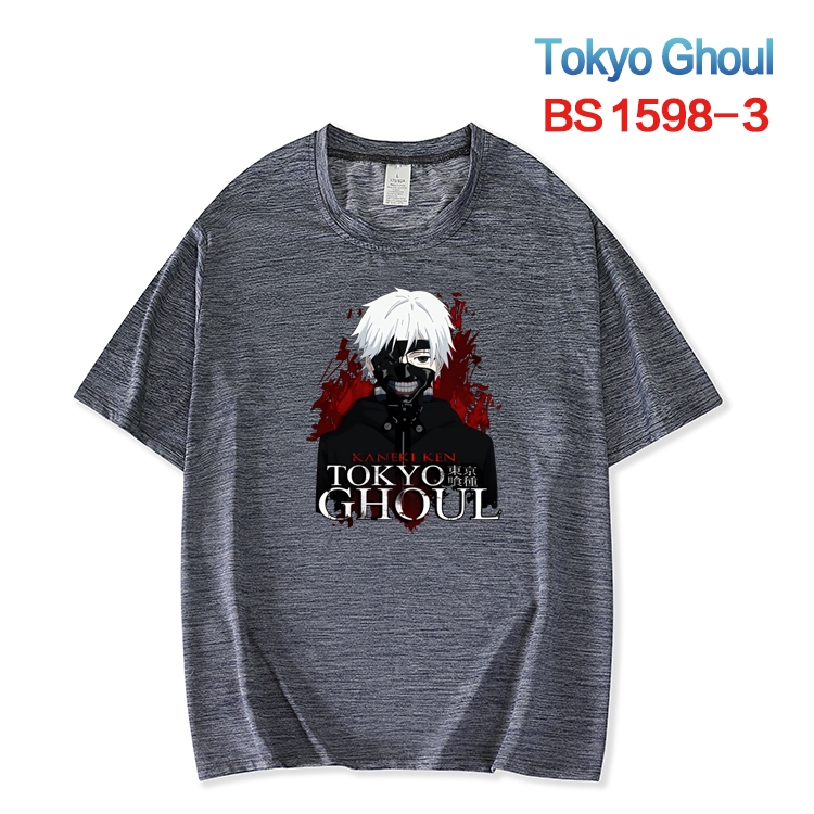 Tokyo Ghoul New ice silk cotton loose and comfortable T-shirt from XS to 5XL   BS-1598-3