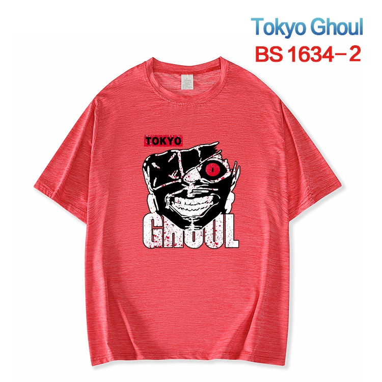 Tokyo Ghoul New ice silk cotton loose and comfortable T-shirt from XS to 5XL BS-1634-2