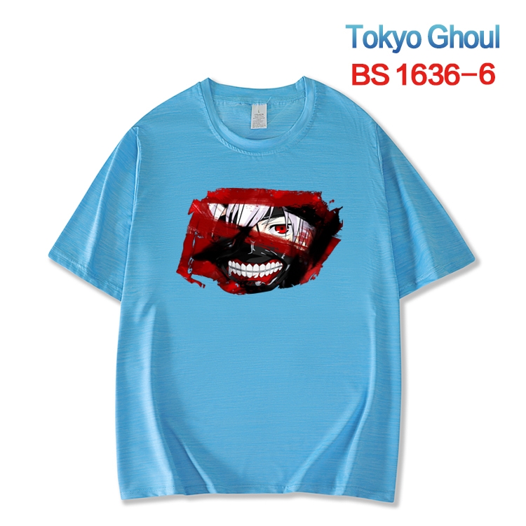 Tokyo Ghoul New ice silk cotton loose and comfortable T-shirt from XS to 5XL BS-1636-6