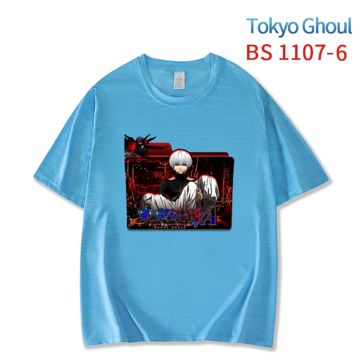 Tokyo Ghoul New ice silk cotton loose and comfortable T-shirt from XS to 5XL BS-1107-6