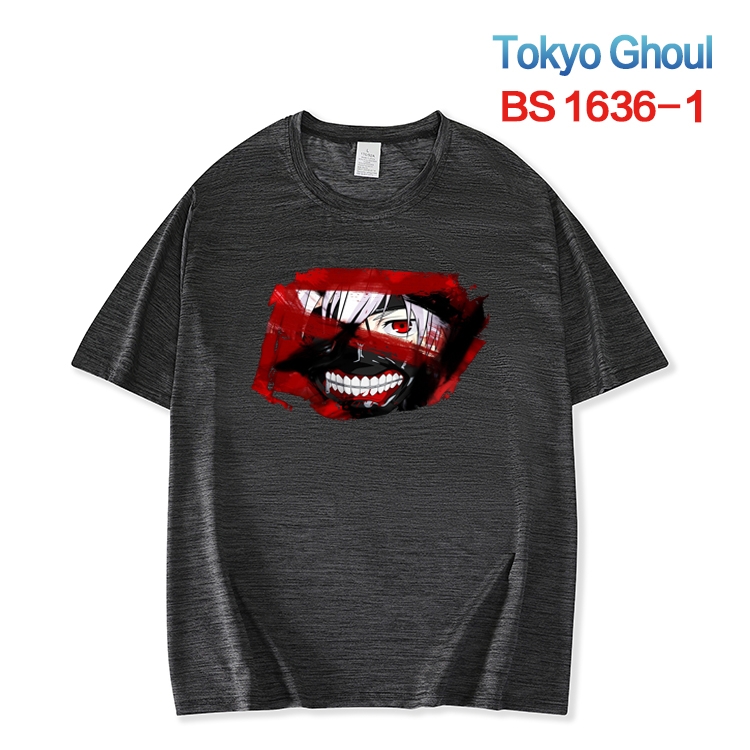 Tokyo Ghoul New ice silk cotton loose and comfortable T-shirt from XS to 5XL  BS-1636-1