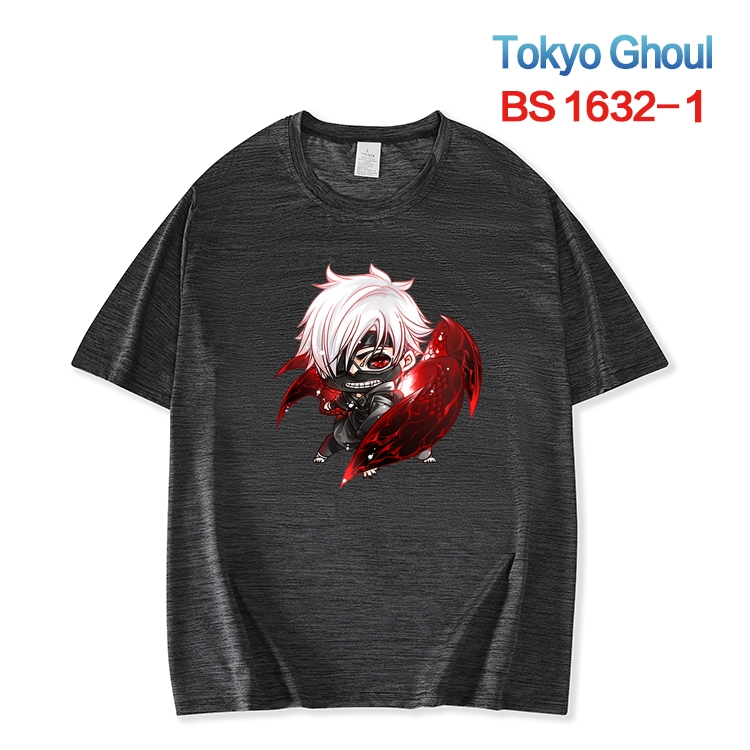 Tokyo Ghoul New ice silk cotton loose and comfortable T-shirt from XS to 5XL BS-1632-1