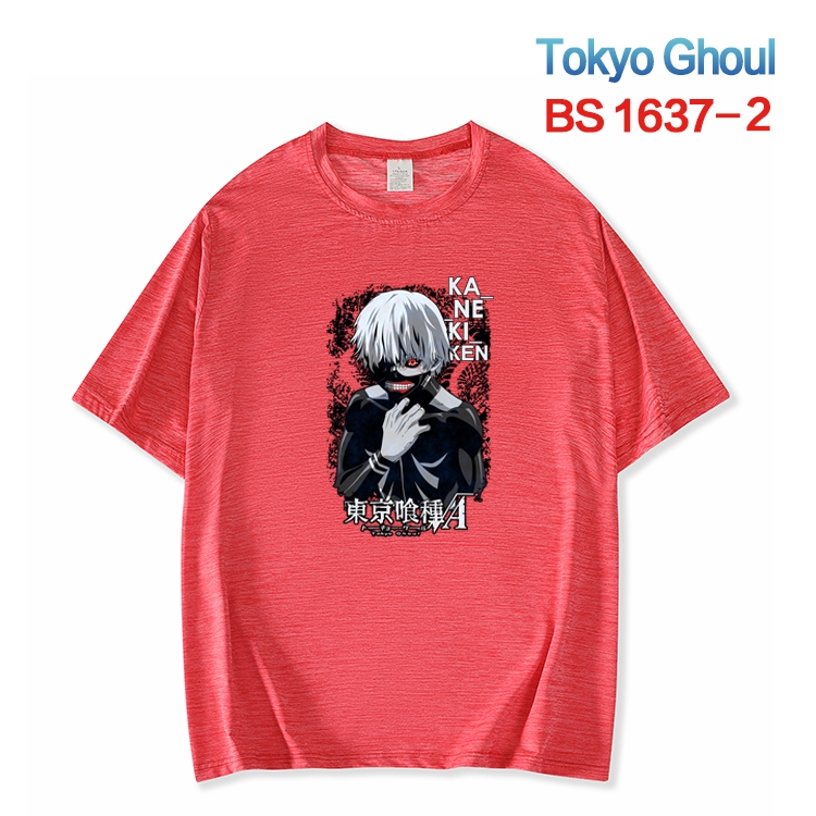 Tokyo Ghoul New ice silk cotton loose and comfortable T-shirt from XS to 5XL  BS-1637-2