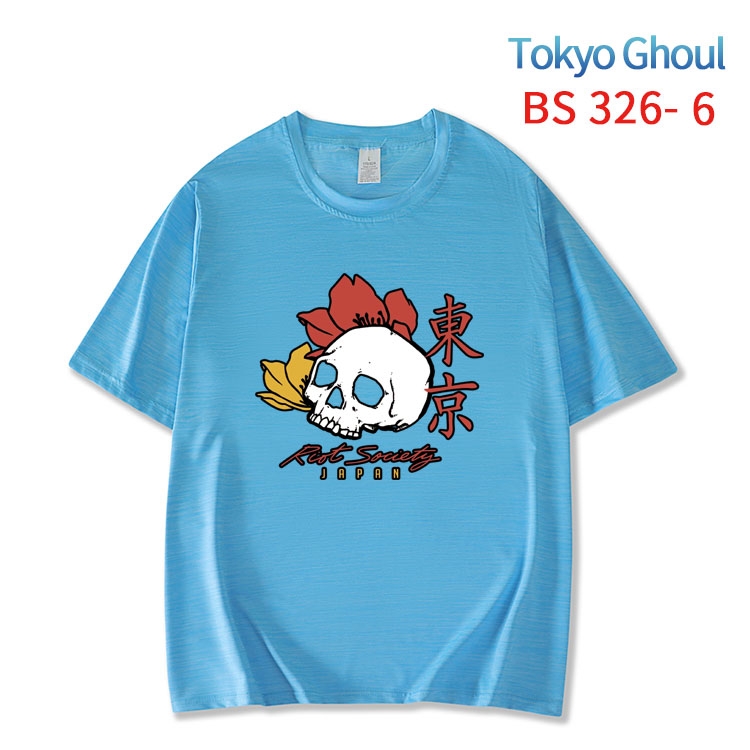 Tokyo Ghoul New ice silk cotton loose and comfortable T-shirt from XS to 5XL  BS-326-6