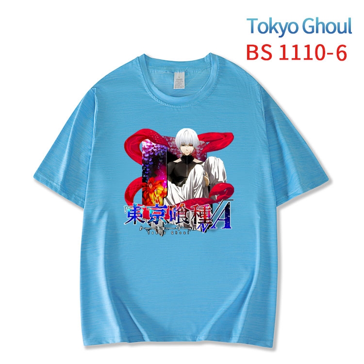 Tokyo Ghoul New ice silk cotton loose and comfortable T-shirt from XS to 5XL  BS-1110-6