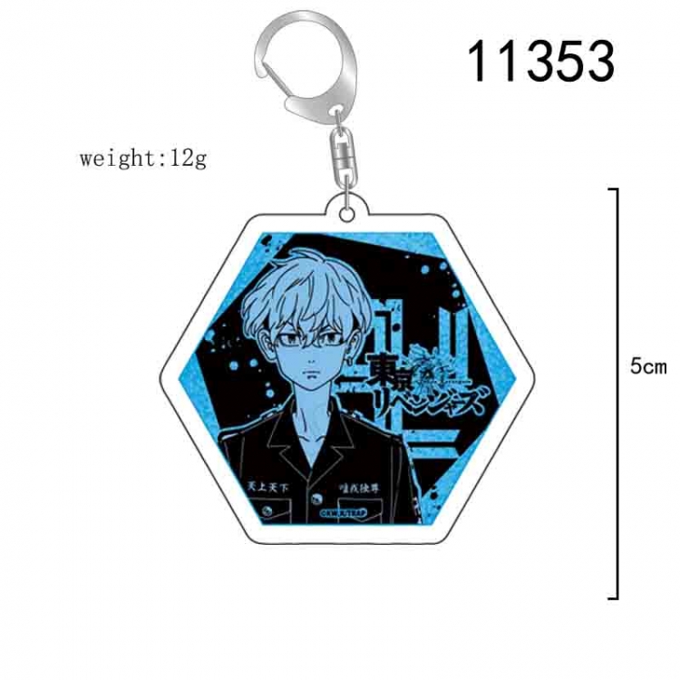 Tokyo Revengers  Anime acrylic Key Chain  price for 5 pcs 11353