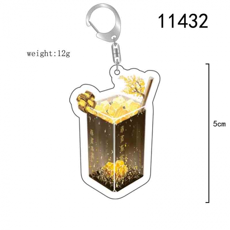 Genshin Impact  Anime acrylic Key Chain  price for 5 pcs 11432