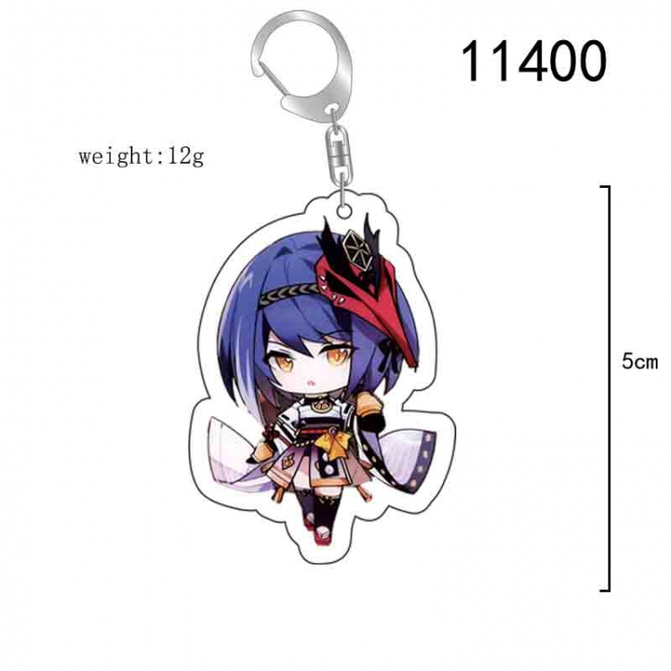 Genshin Impact  Anime acrylic Key Chain  price for 5 pcs 11400