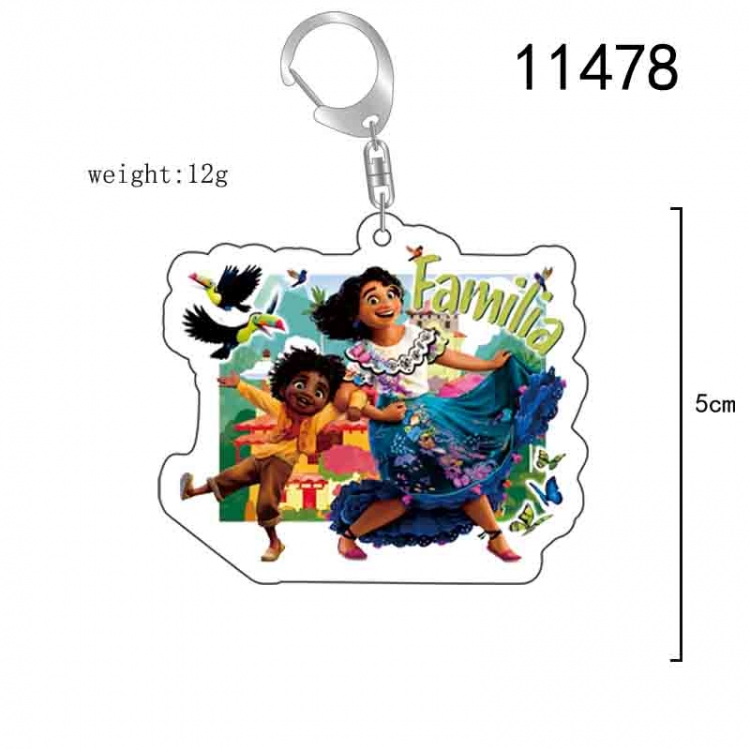 full house of magic Anime acrylic Key Chain  price for 5 pcs 11478