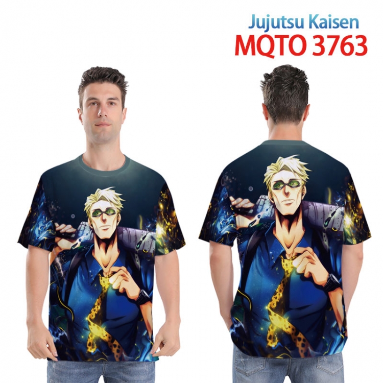 Jujutsu Kaisen   Full color printed short sleeve T-shirt from XXS to 4XL MQTO 3763