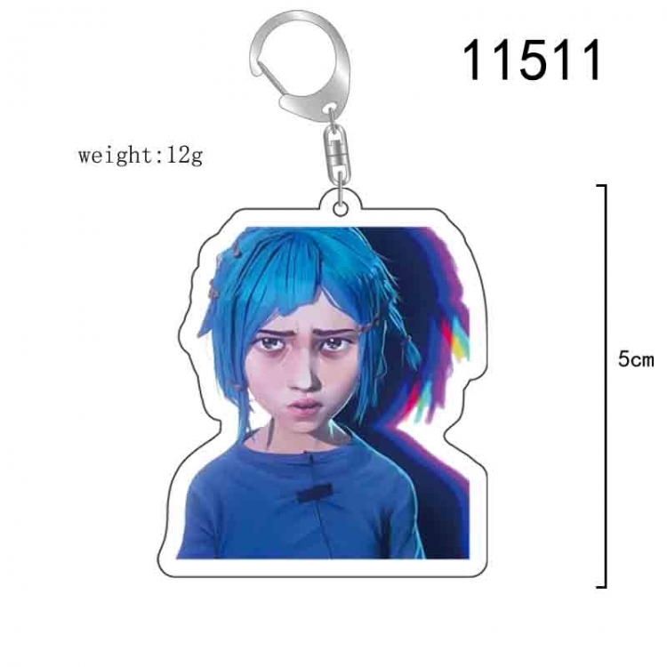 League of Legends Anime acrylic Key Chain  price for 5 pcs 11511
