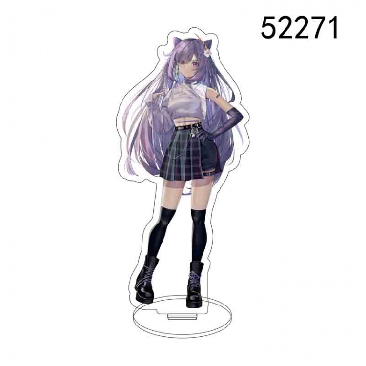 Genshin Impact Anime characters acrylic Standing Plates Keychain 15CM 52271