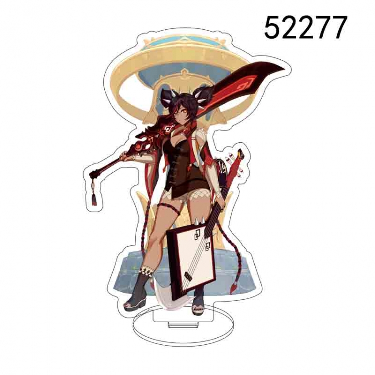 Genshin Impact Anime characters acrylic Standing Plates Keychain 15CM 52277