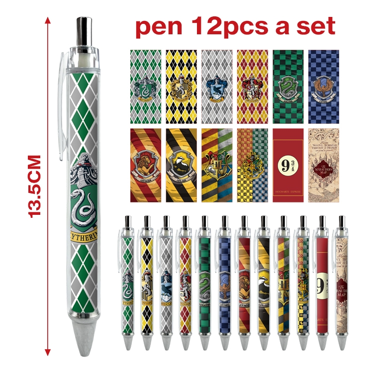 Harry Potter anime ballpoint pen A set of 12