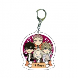 19 days  Anime acrylic Key Cha...