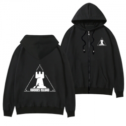 Arknights anime zipper sweater...