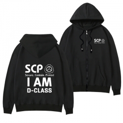 SCP Foundation Black Hooded Th...